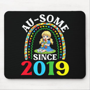 Mousepad Autismo Incrível Ausome Desde 2019 Conscientização