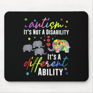 Mousepad Autismo Não é uma Deficiência, É uma Habilidade Di
