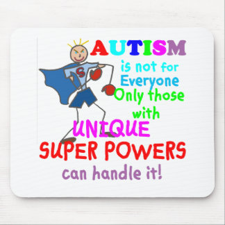 Mousepad Autismo original dos poderes super