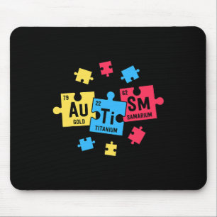Mousepad Autismo Para Professores SPED Elementos de Mesa Pe