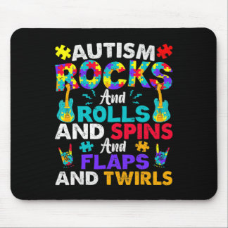 Mousepad Autismo Rocha E Faz Divertimento Autismo Sensibili