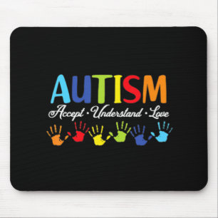 Mousepad Autismo Sensibilização Accept Entenda Autismo Auti