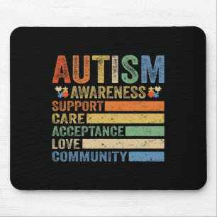 Mousepad Autismo Sensibilização Aceitação De Cuidados Para