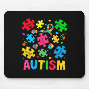 Mousepad Autismo Sensibilização Aceite Adaptar Advocate Aut