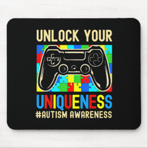Mousepad Autismo Sensibilização Boas Meninas Controlador de