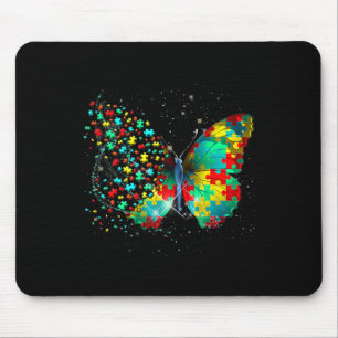 Mousepad Autismo Sensibilização Borboleta Pela Paz Presente