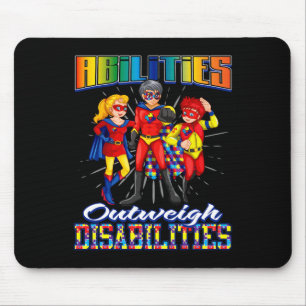 Mousepad Autismo Sensibilização Crianças Capacidade Supera