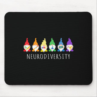 Mousepad Autismo Sensibilização Gnomo Neurodiversity Oferec