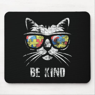 Mousepad Autismo Sensibilização Mês Gato Autismo Mãe Pai Vi