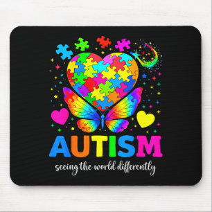 Mousepad Autismo vendo o mundo de forma diferente autismo