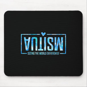 Mousepad Autismo Vendo o Mundo de Forma Diferente Conscient