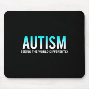 Mousepad Autismo Vendo o Mundo de Maneira Diferente Conscie