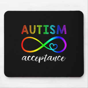 Mousepad Autismo - Vermelho Em Vez De Inifinidade - Aceitaç