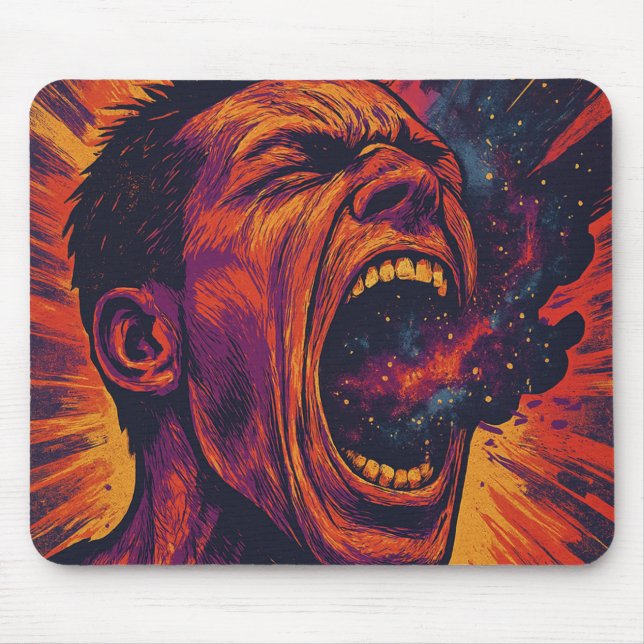 Mousepad auto-falante (Frente)