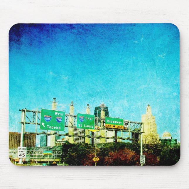 Mousepad Autoestrada Kansas City (Frente)