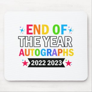 Mousepad Autográficos Do Ano 2023 2024 Último Dia Da Escola