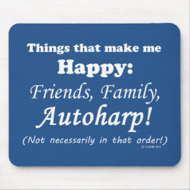 Mousepad Autoharp Me Faz Feliz