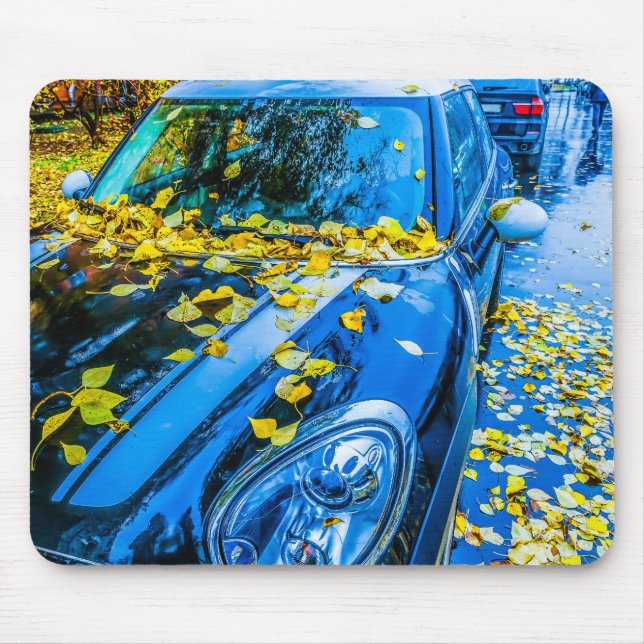 Mousepad Automóvel, Carro - Época De Folhas Falsas (Frente)