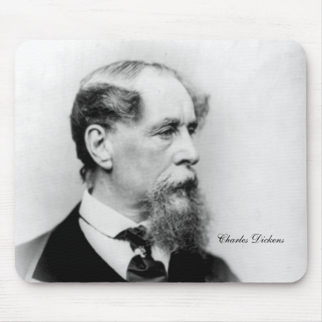 Mousepad Autor de Charles Dickens (Frente)