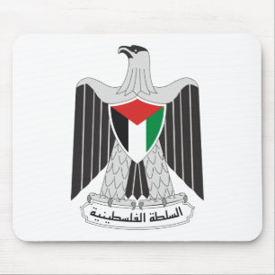 Mousepad autoridade emblem palestine