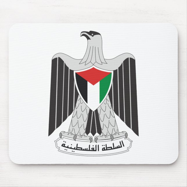 Mousepad autoridade emblem palestine (Frente)