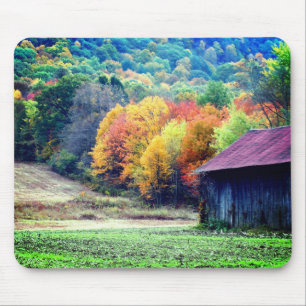 Mousepad Autumn Cigarro Barn Nature