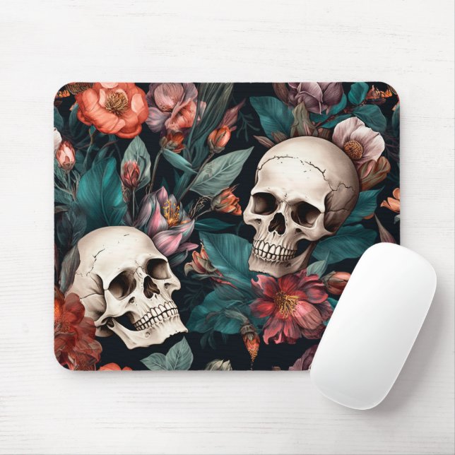 Mousepad Autumn Harvest Skulls (Com mouse)