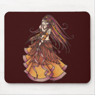 Mousepad Autumn Moon Belly Dancer