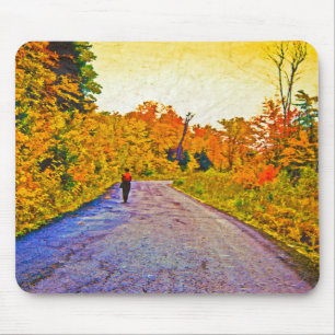 Mousepad Autumn Stroll