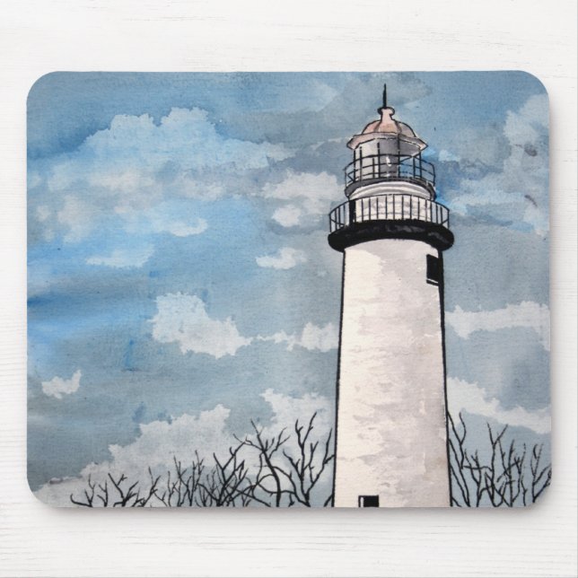 mousepad auxiliar do farol dos Barques do pointe (Frente)