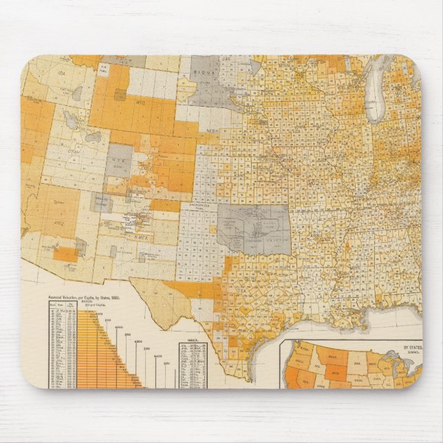 Mousepad avaliação dos países (Frente)