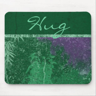 Mousepad Avatar - Placa de Mouse "Hug" Verde Tóxico