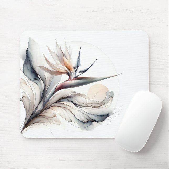 Mousepad Ave de Paraíso Design Contemporâneo (Com mouse)