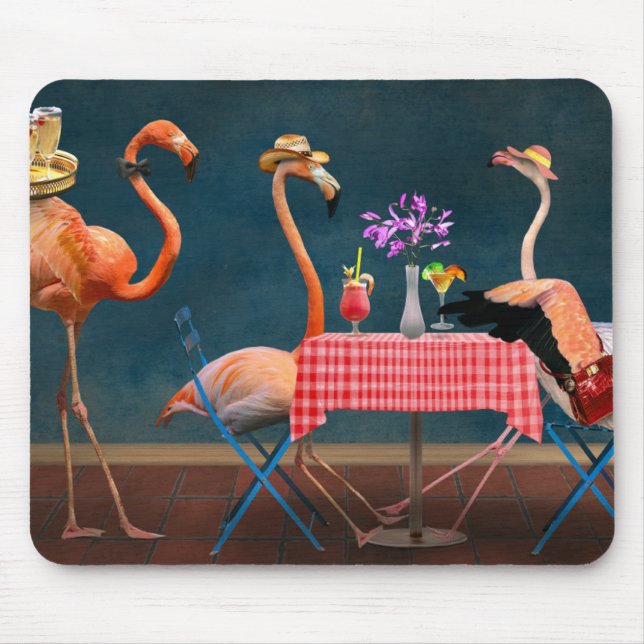 Mousepad Ave - Flamingo - Mesas de passeio (Frente)