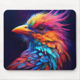 Mousepad Ave Tropical Colorida