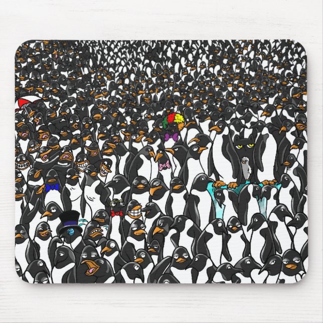 Mousepad AVEIA e o TAPETE DO RATO dos pinguins 2 (Frente)