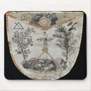 Mousepad Avental de um mestre da ordem do Rosa-Croix