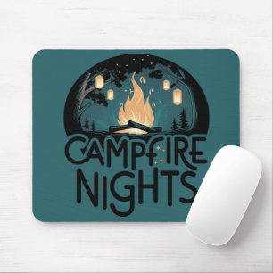 Mousepad Aventura às Noites de Cozy Campfire