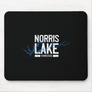 Mousepad Aventura de barco de férias no Norris Lake Tenness
