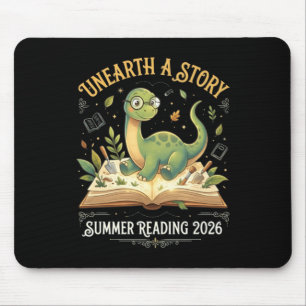 Mousepad Aventura de Leitura Dino Verão 2026 T