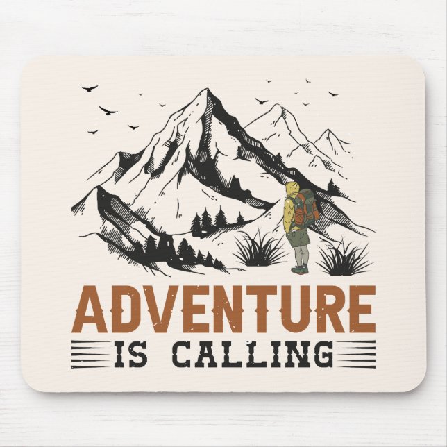 Mousepad Aventura Está Chamando (Frente)