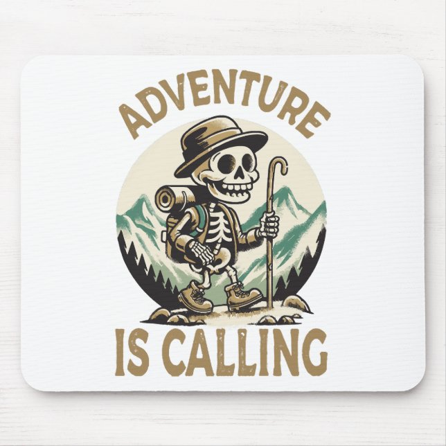 Mousepad Aventura está chamando (Frente)