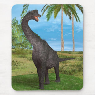 Mousepad Aventura na Selva do Dinossauro de Pescoço Longo