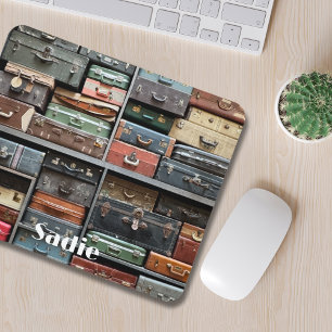 Mousepad Aventuras de Viagem, Malas Antigas