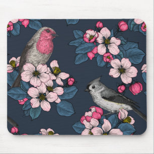Mousepad Aves e Blossomas
