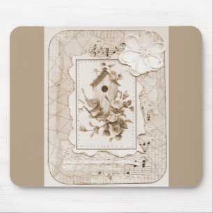 Mousepad Aves E Chique De Casa