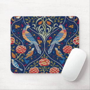 Mousepad Aves e Flores, William Morris