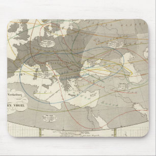Mousepad Aves em toda a Europa
