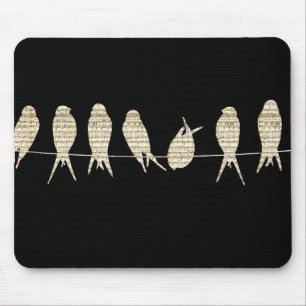 Mousepad Aves Musicais