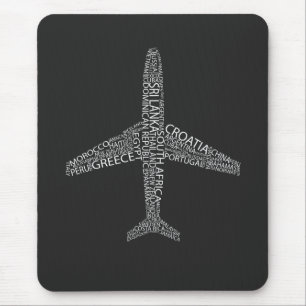 Mousepad Avião